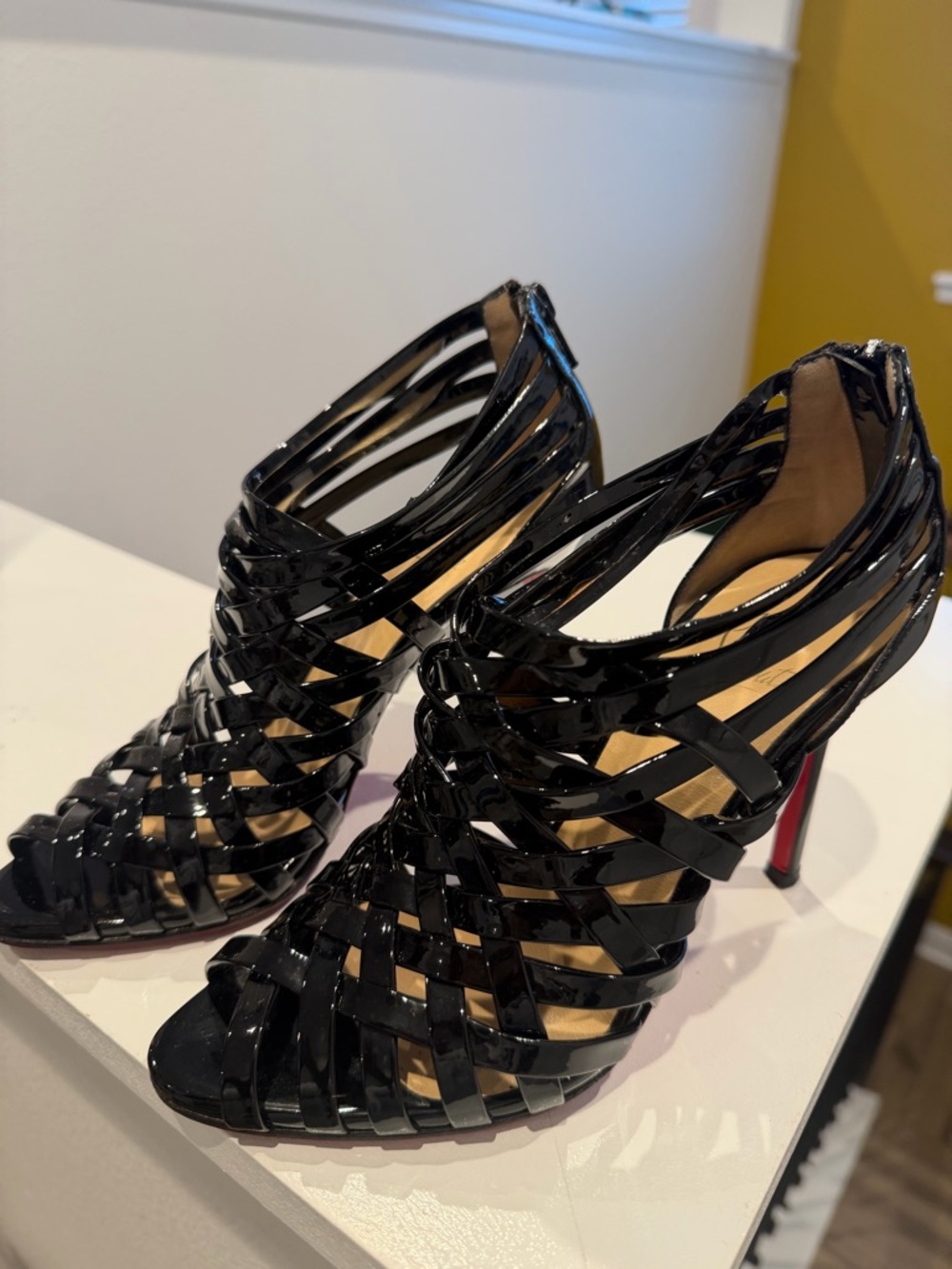Authentic Christian Louboutin Patent Shoes